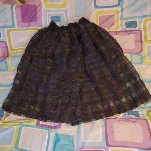 Black skirt